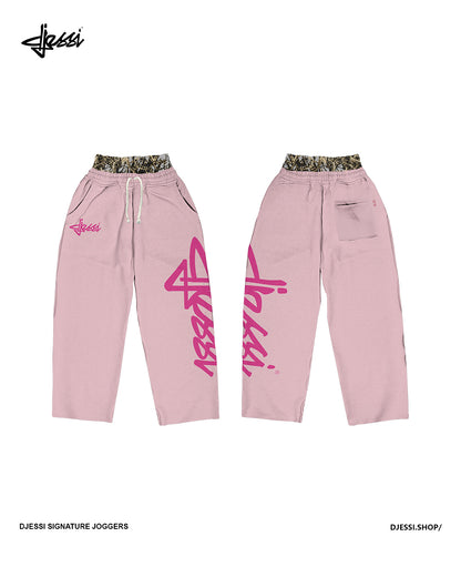 Signature Jogger Powder Pink/Pink