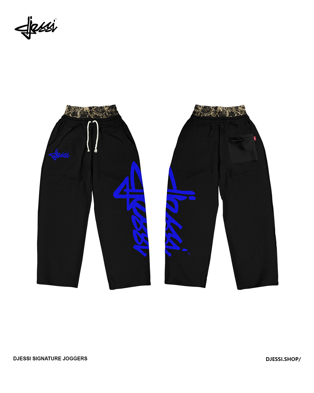 Signature Jogger Blue/Black