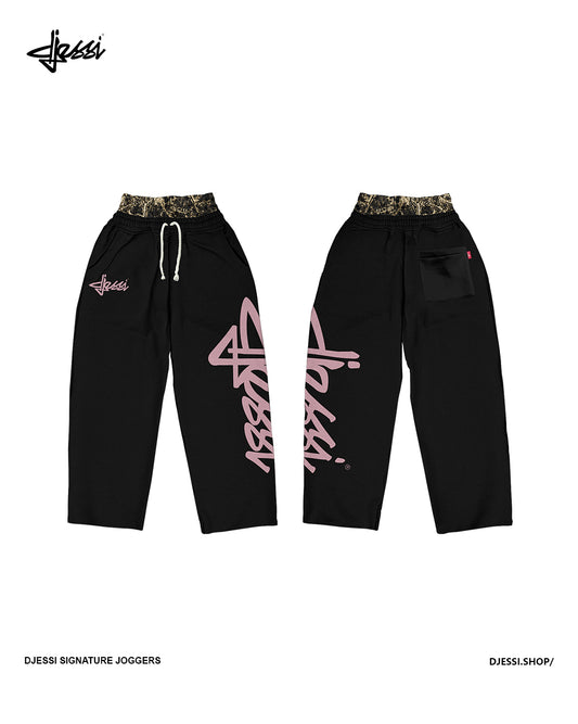 Signature Jogger Pink/Black